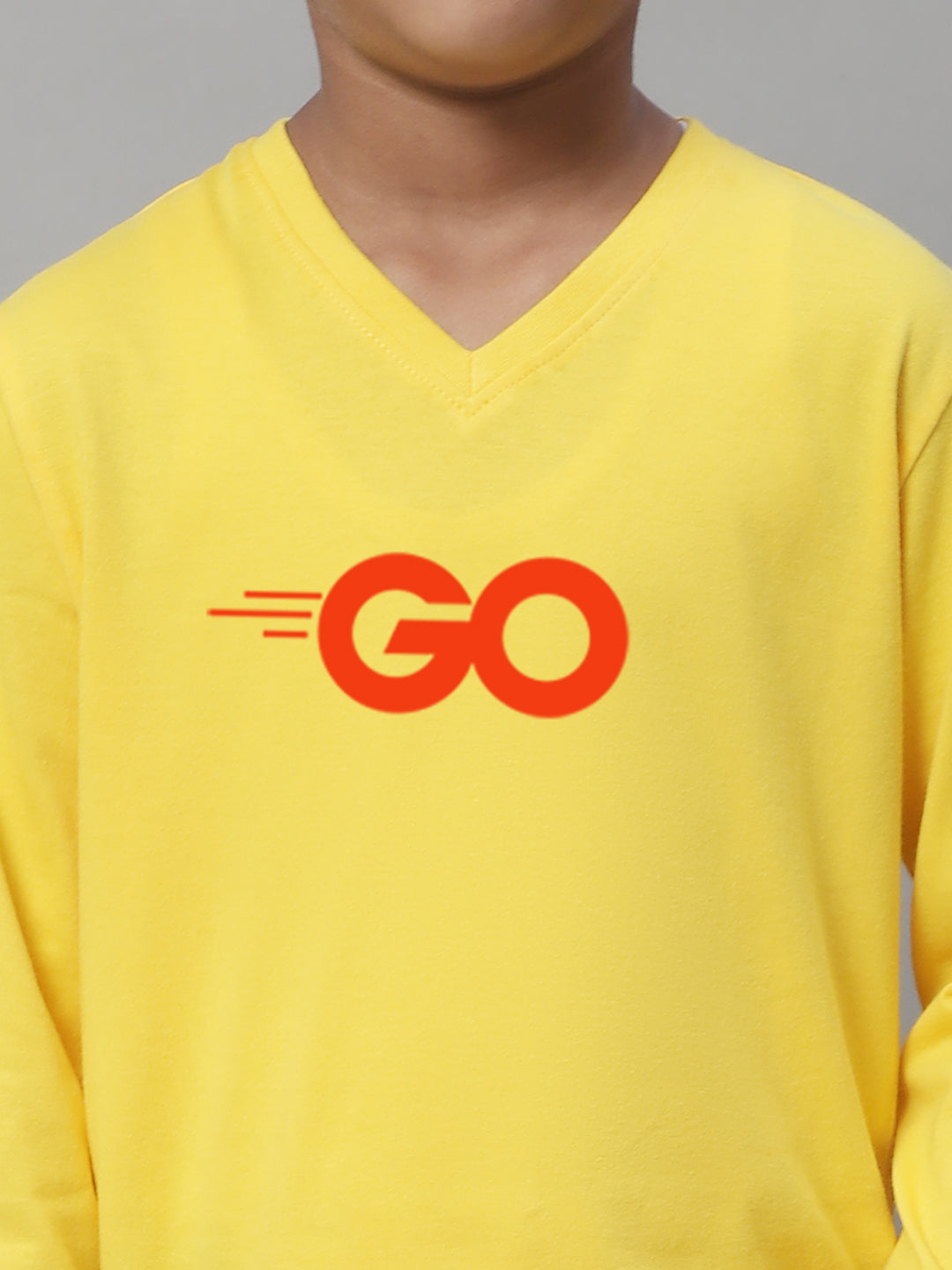 Boys Go Full Sleeves Printed T-Shirt - Friskers