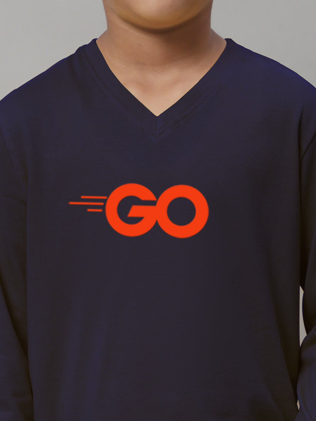 Boys Go Full Sleeves Printed T-Shirt - Friskers