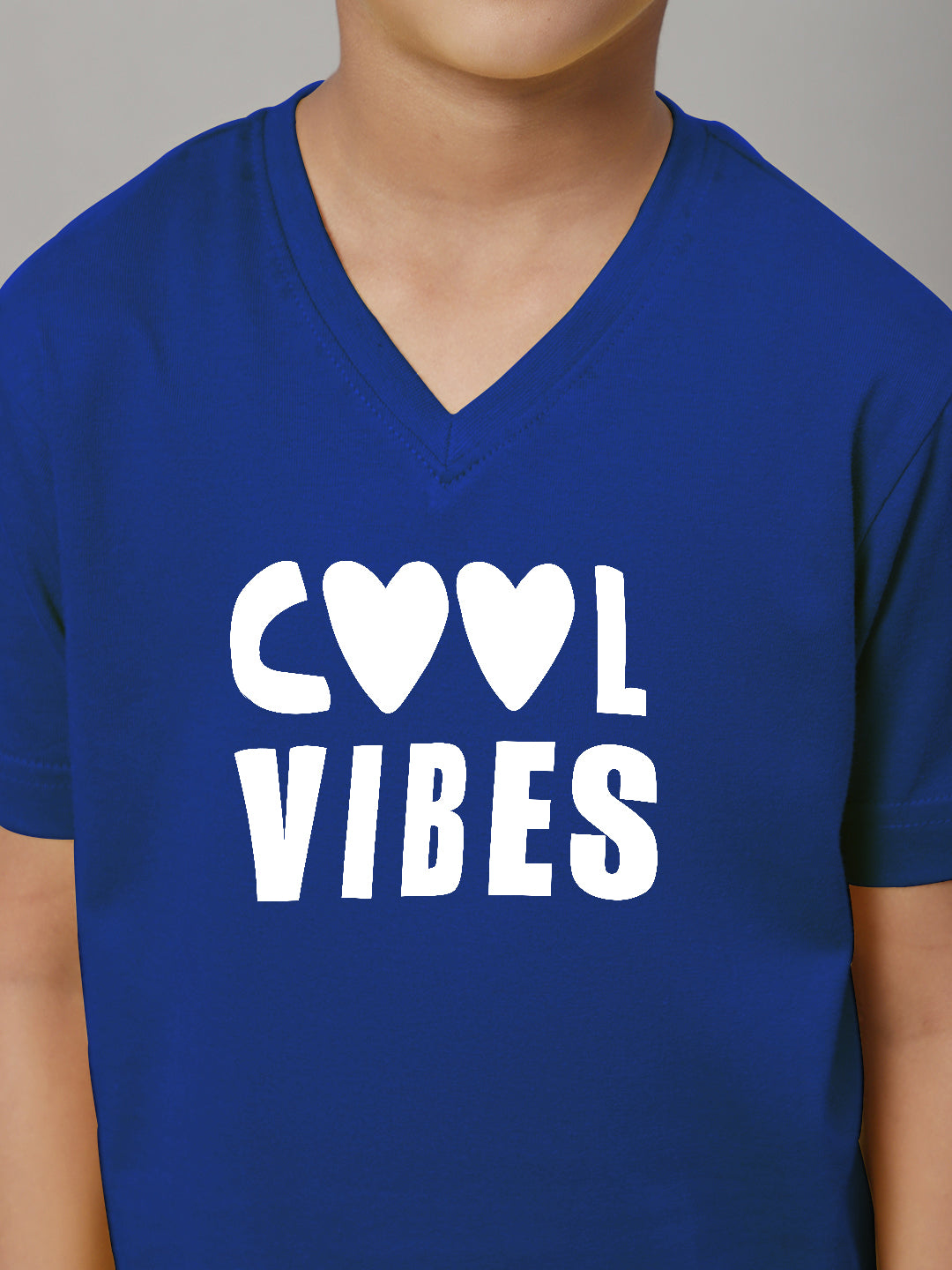 Boys Cool Vibes Half Sleeves Printed T-Shirt - Friskers