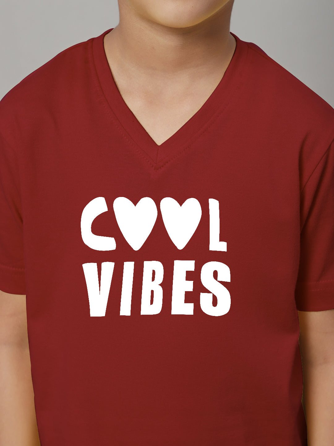 Boys Cool Vibes Half Sleeves Printed T-Shirt - Friskers