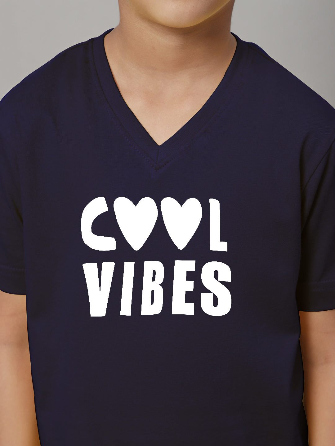 Boys Cool Vibes Half Sleeves Printed T-Shirt - Friskers