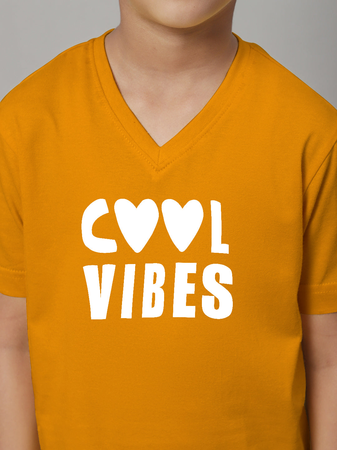 Boys Cool Vibes Half Sleeves Printed T-Shirt - Friskers