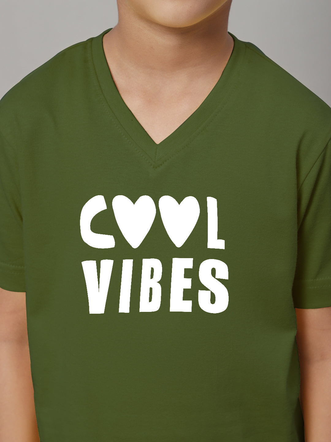 Boys Cool Vibes Half Sleeves Printed T-Shirt - Friskers
