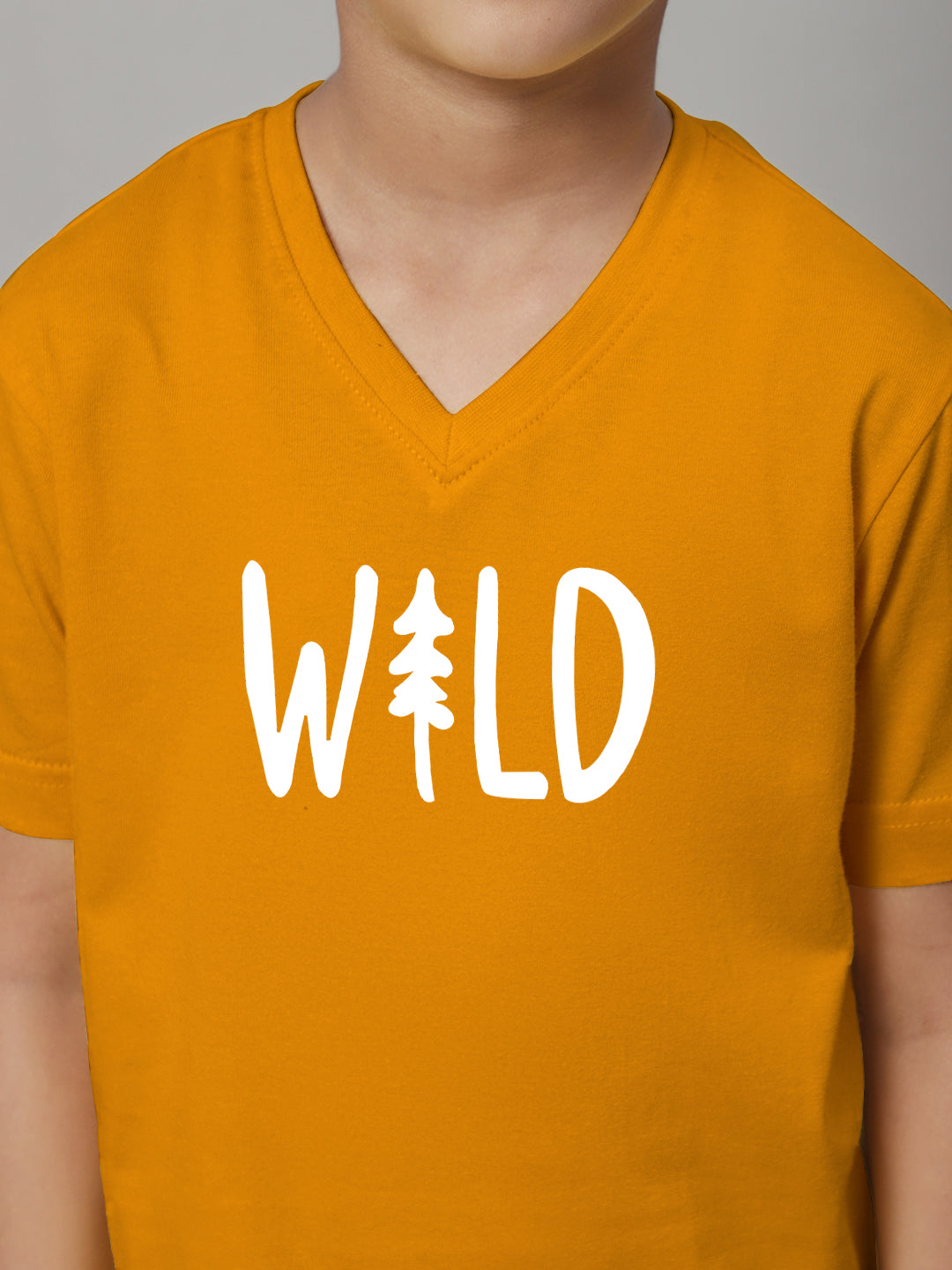 Boys Wild Half Sleeves Printed T-Shirt - Friskers