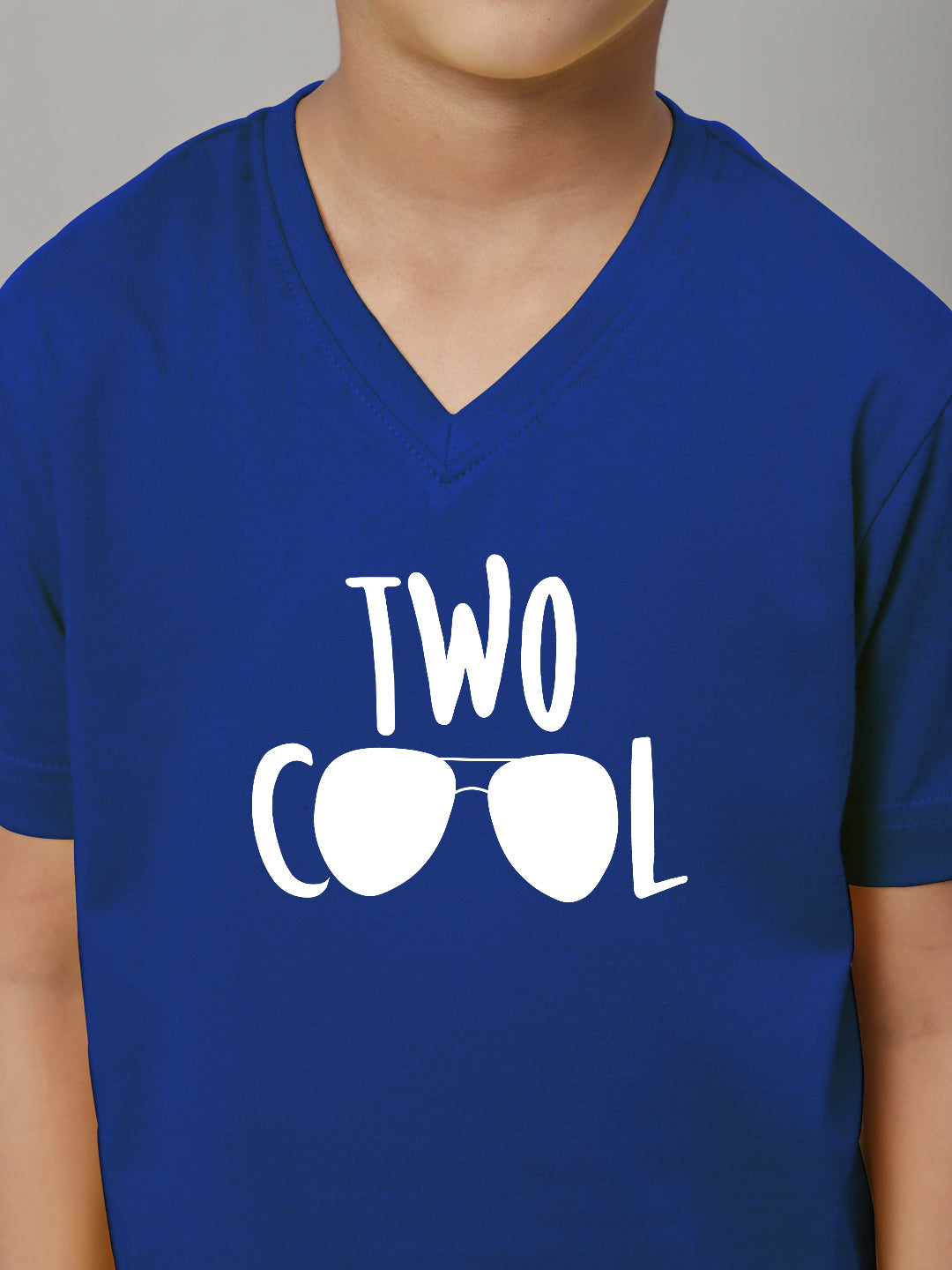 Boys Two Cool Half Sleeves Printed T-Shirt - Friskers