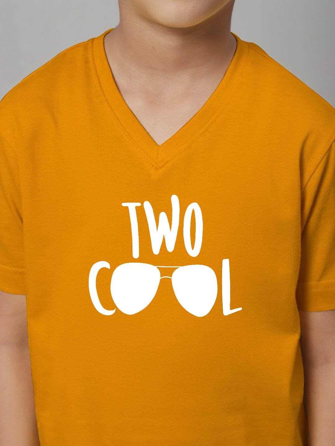 Boys Two Cool Half Sleeves Printed T-Shirt - Friskers