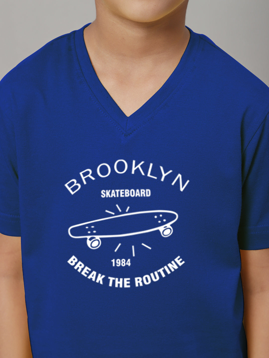 Boys Brooklyn Half Sleeves Printed T-Shirt - Friskers