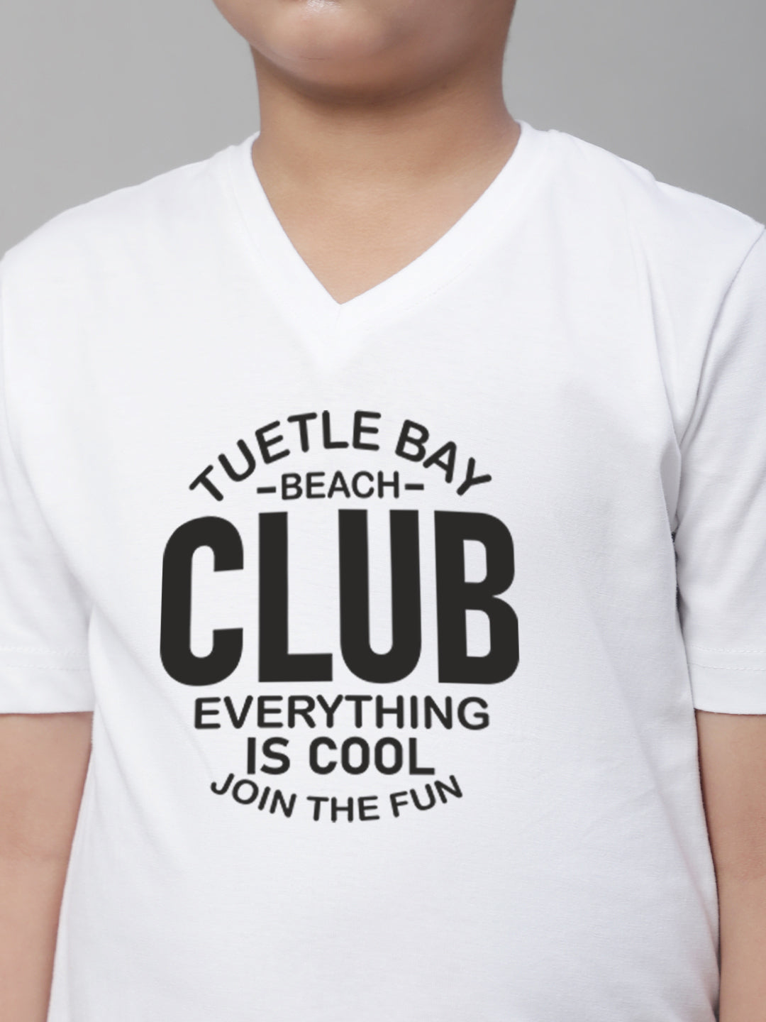 Boys Club Half Sleeves Printed T-Shirt - Friskers