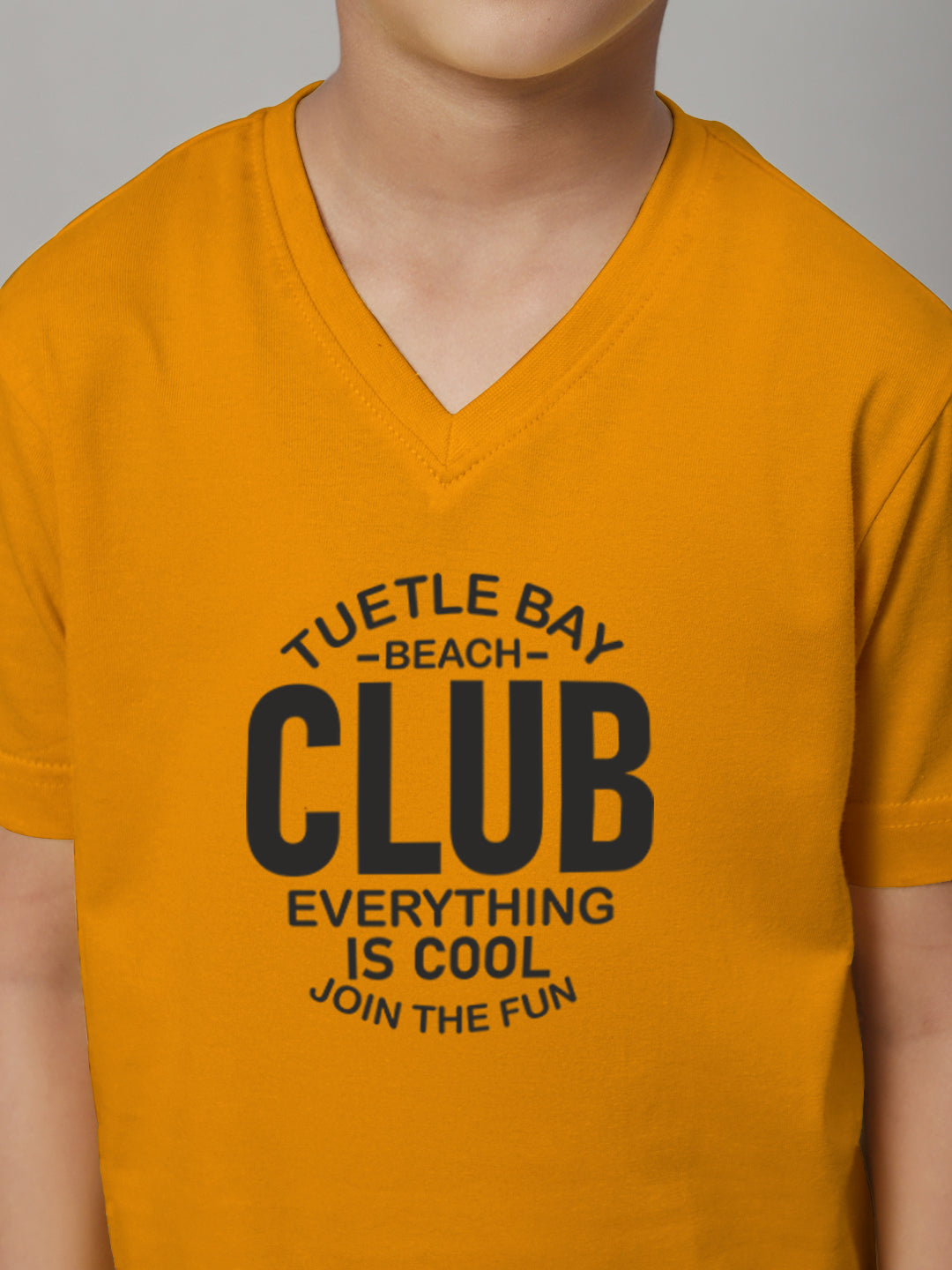 Boys Club Half Sleeves Printed T-Shirt - Friskers