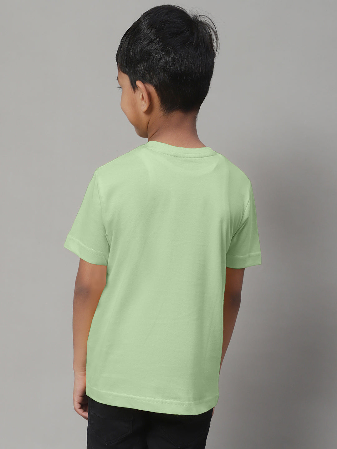 Boys Think Half Sleeves Printed T-Shirt - Friskers