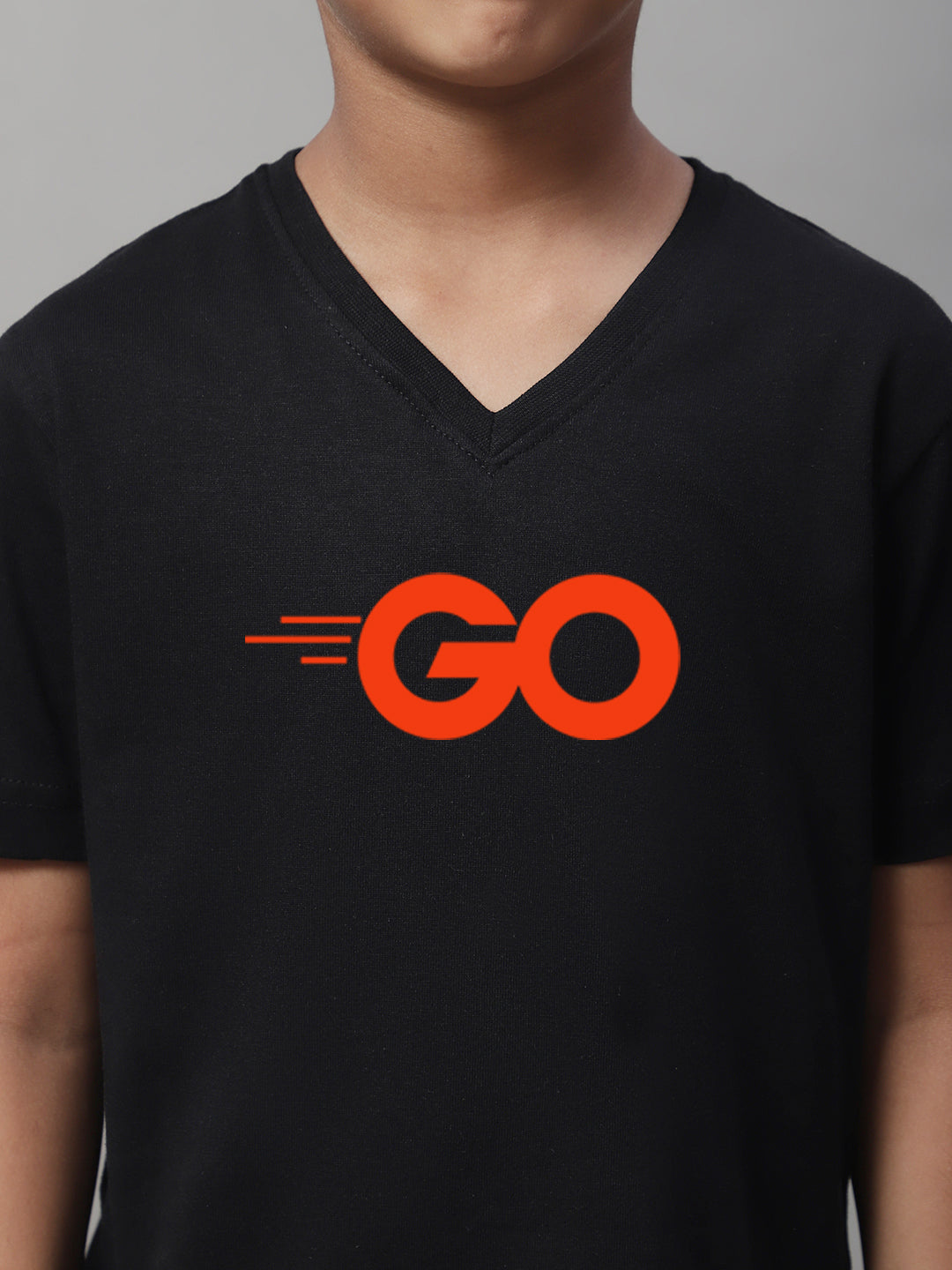 Boys Go Half Sleeves Printed T-Shirt - Friskers