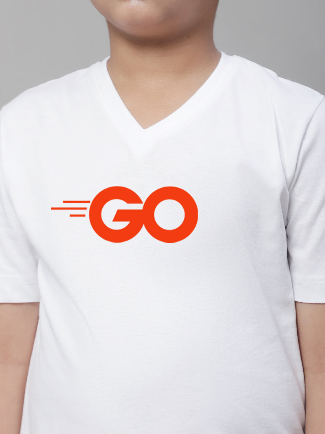 Boys Go Half Sleeves Printed T-Shirt - Friskers