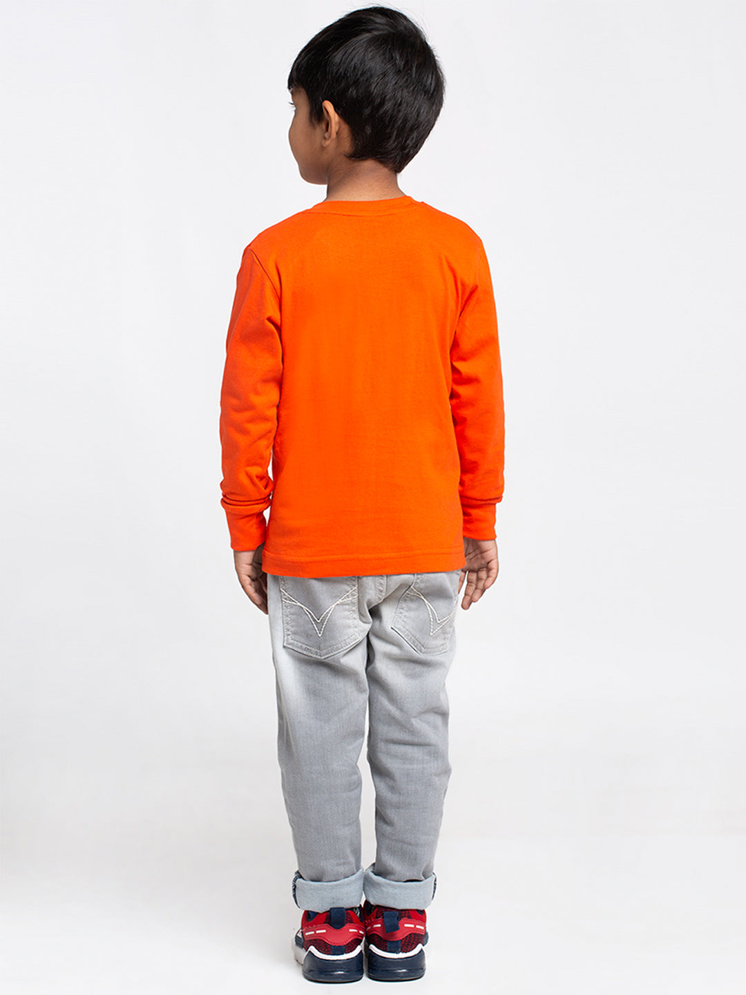 Kids Tiger printed full sleeves t-shirt - Friskers