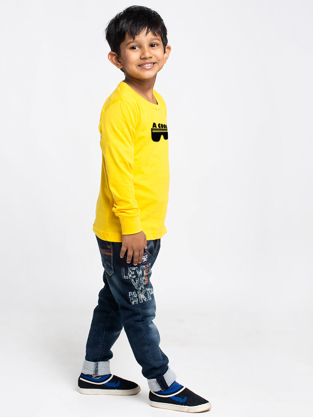 Kids Cool printed full sleeves t-shirt - Friskers