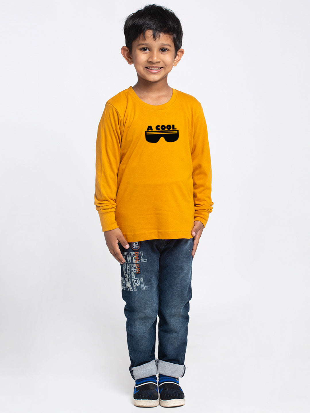 Kids Cool printed full sleeves t-shirt - Friskers