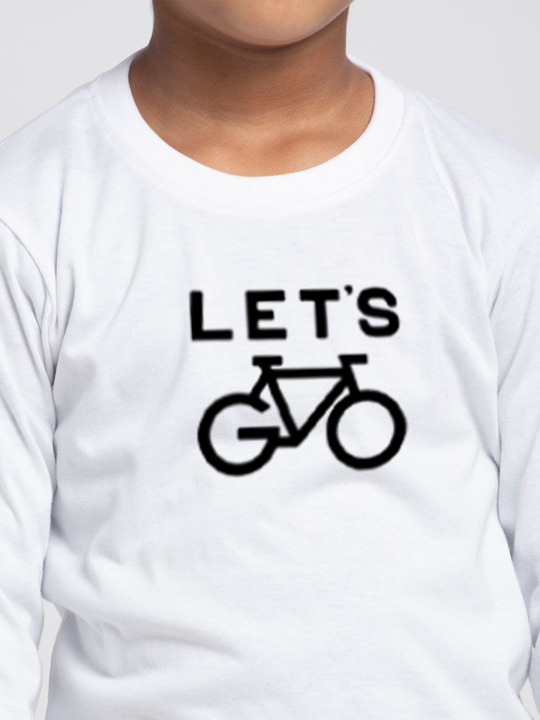 Kids Lets printed full sleeves t-shirt - Friskers