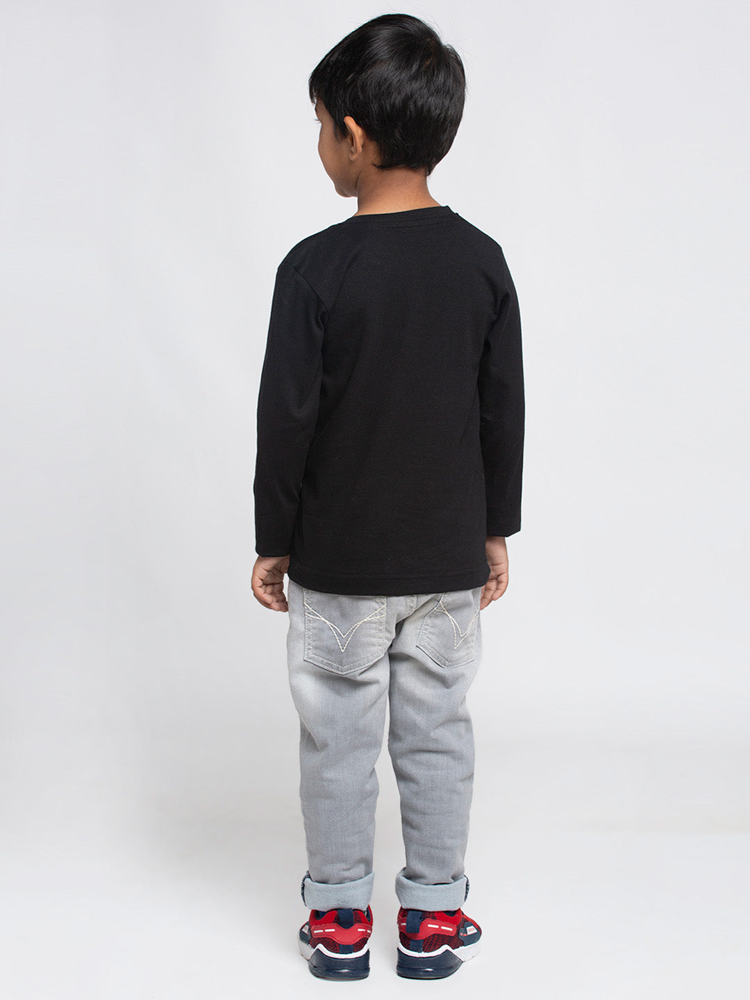 Kids cool vibes printed full sleeves t-shirt - Friskers