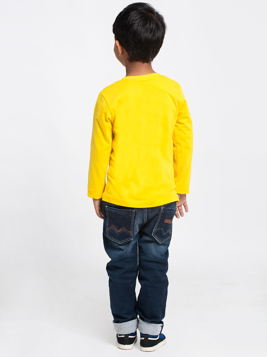 Kids hey printed full sleeves t-shirt - Friskers