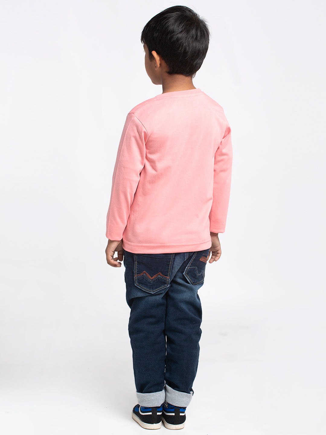 Kids hey printed full sleeves t-shirt - Friskers