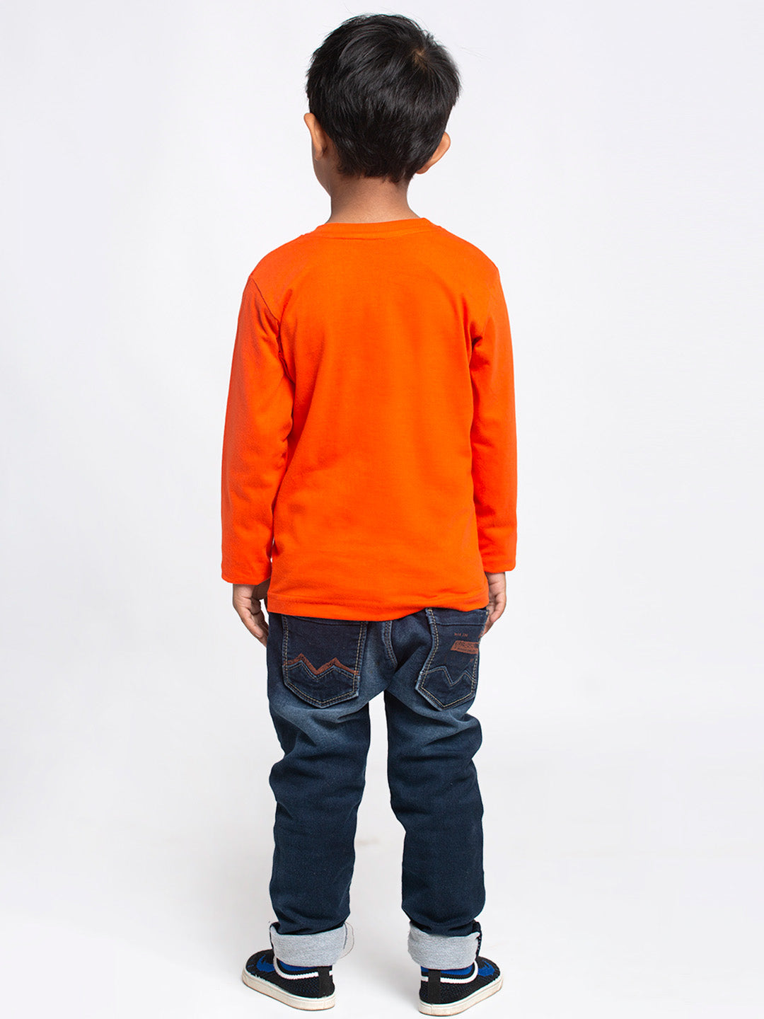 Kids Smile printed full sleeves t-shirt - Friskers