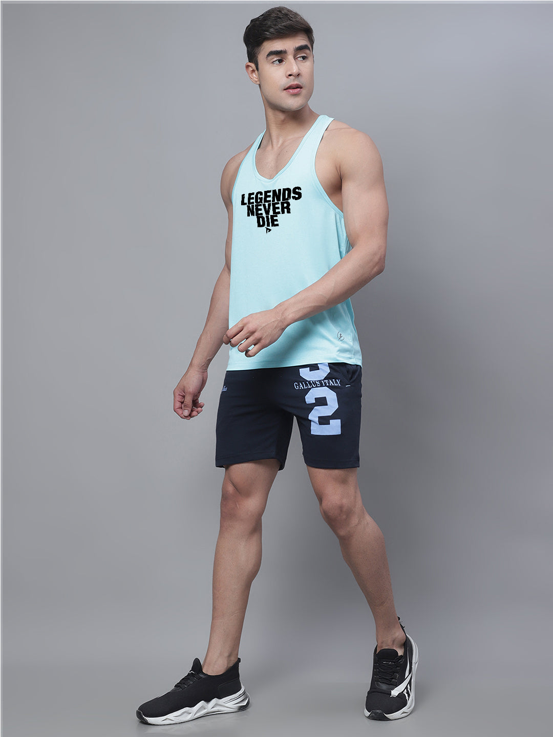 Sports Printed Training Polyster Gym Vest - Friskers