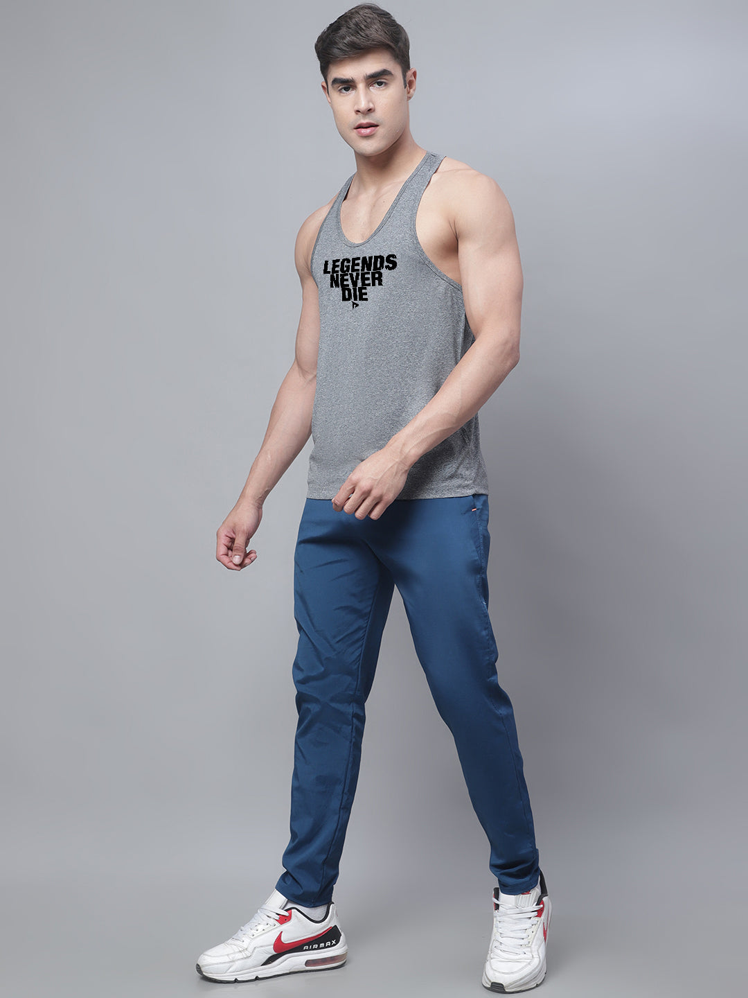 Sports Printed Training Polyster Gym Vest - Friskers