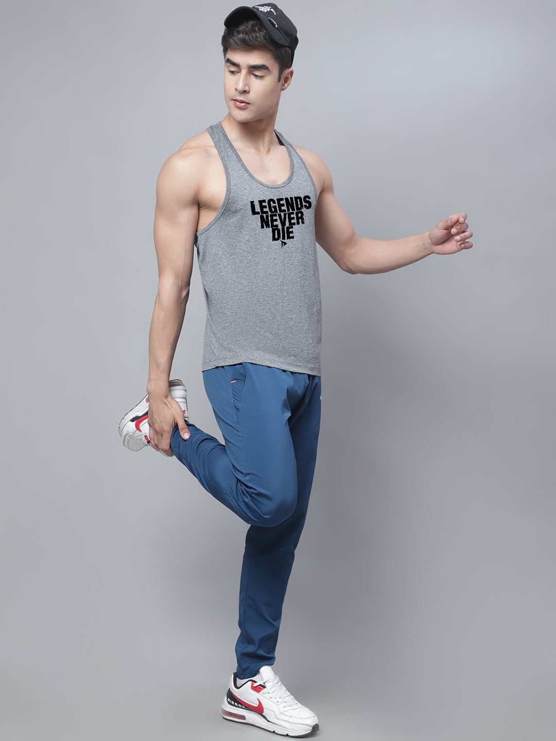 Sports Printed Training Polyster Gym Vest - Friskers