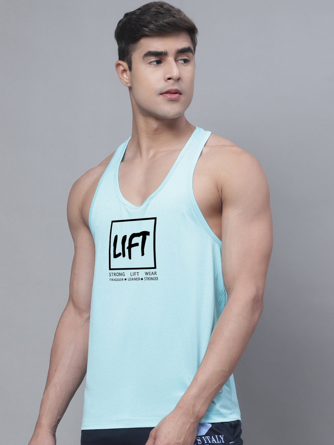 Sports Printed Regular Fit Polyster Vest - Friskers