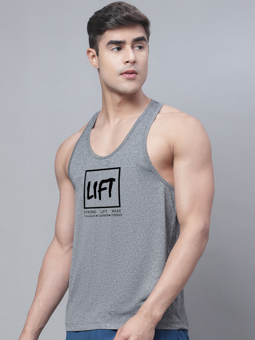 Sports Printed Training Polyster Gym Vest - Friskers