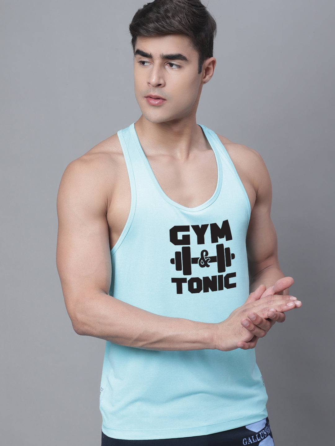 Sports Printed Training Polyster Gym Vest - Friskers