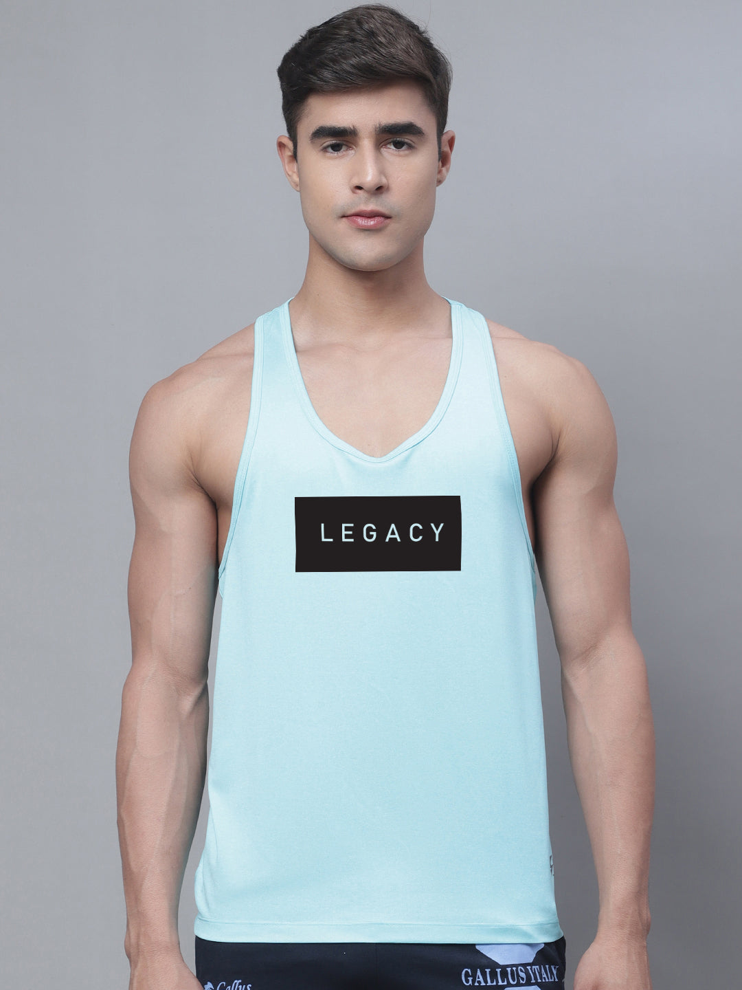 Sports Printed Regular Fit Polyster Vest - Friskers