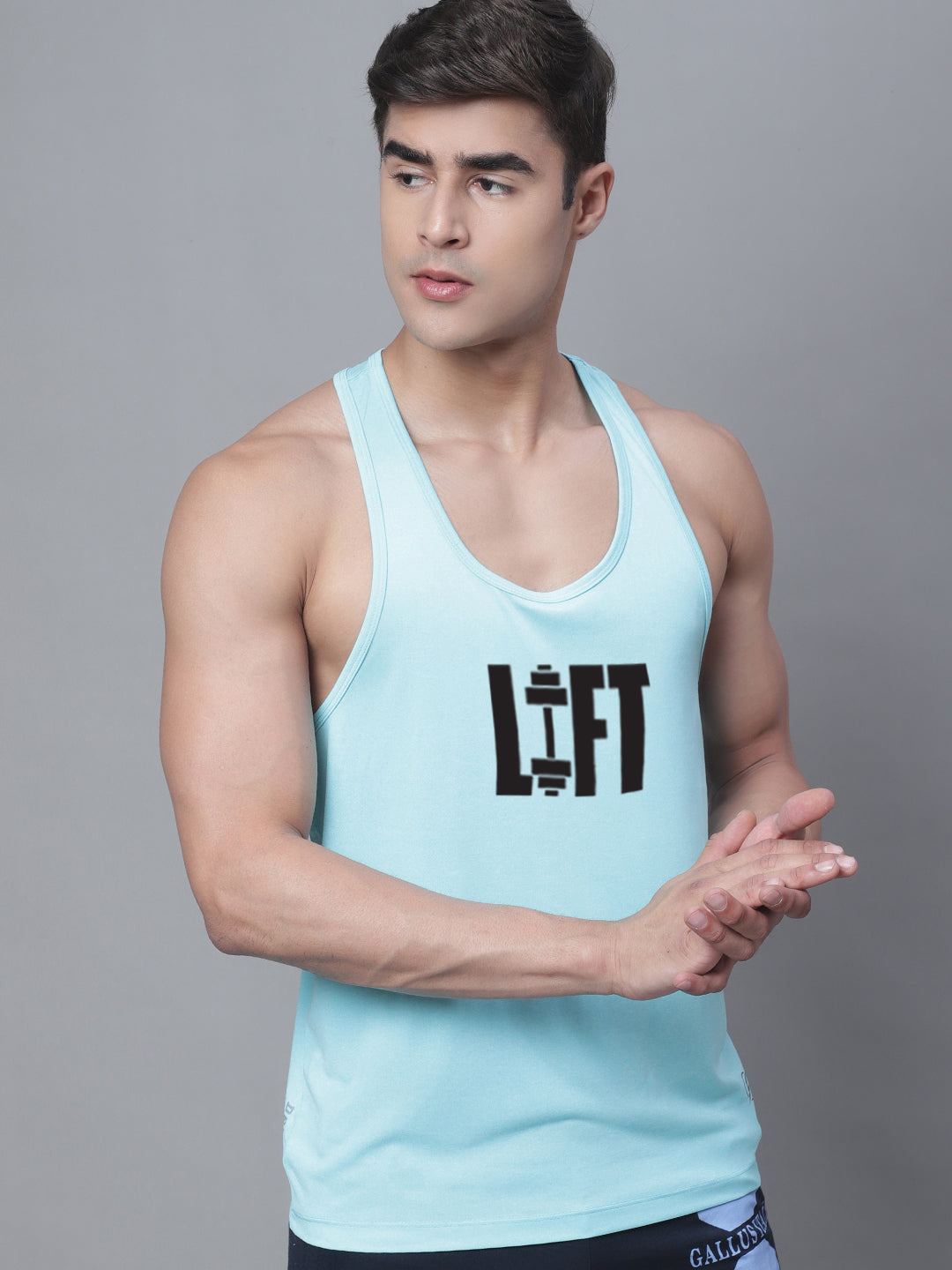 Sports Printed Regular Fit Polyster Vest - Friskers