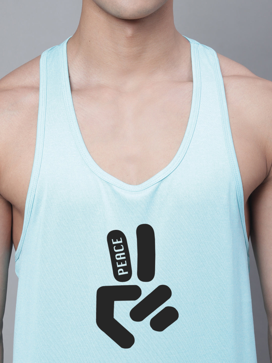 Sports Printed Training Polyster Gym Vest - Friskers