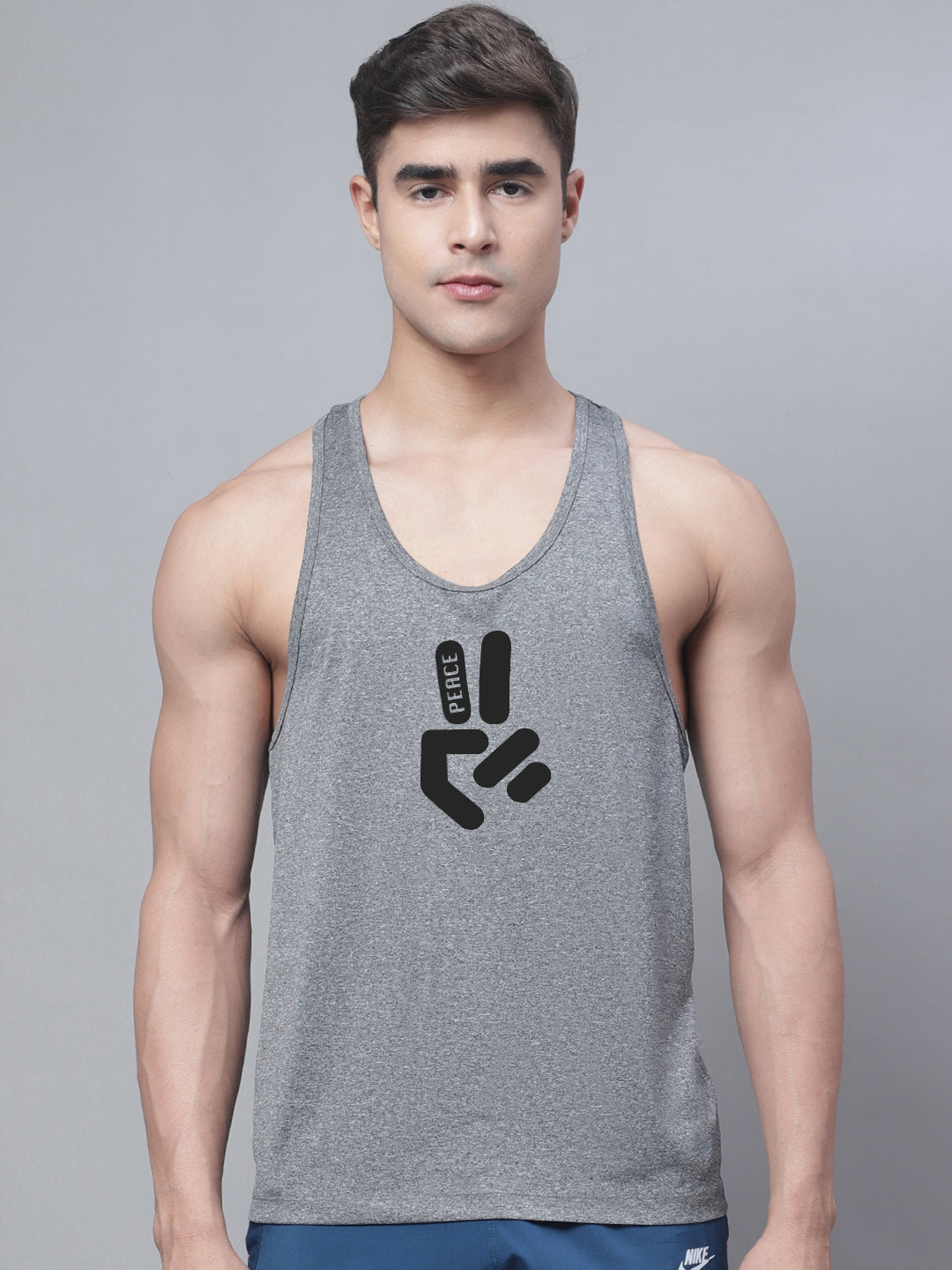 Sports Printed Training Polyster Gym Vest - Friskers