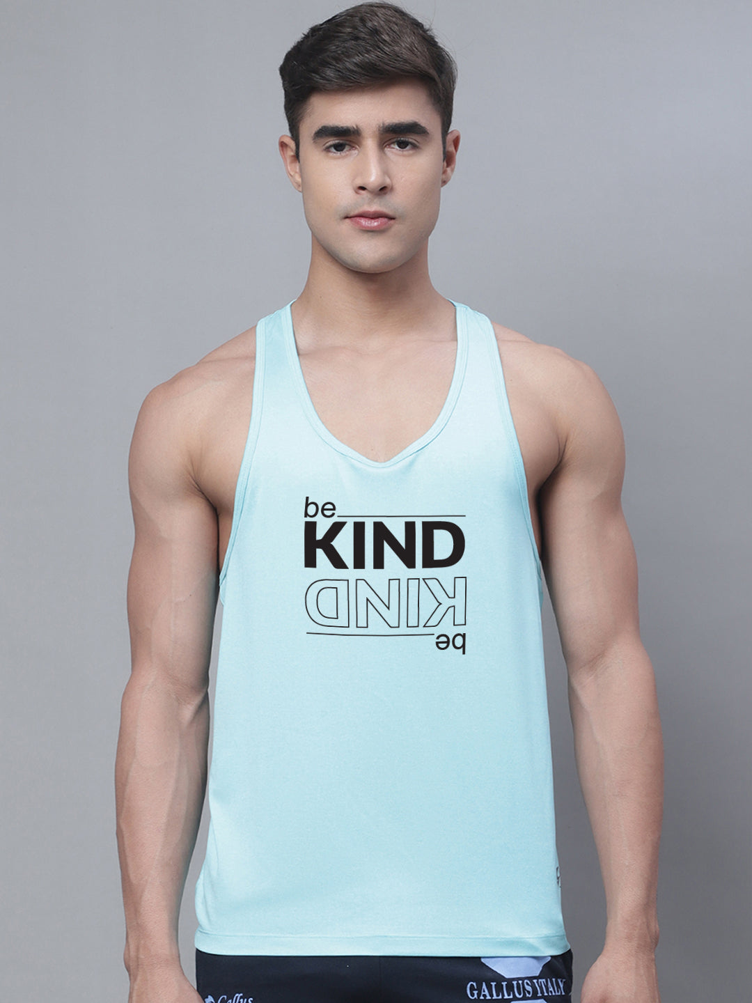 Sports Printed Training Polyster Gym Vest - Friskers