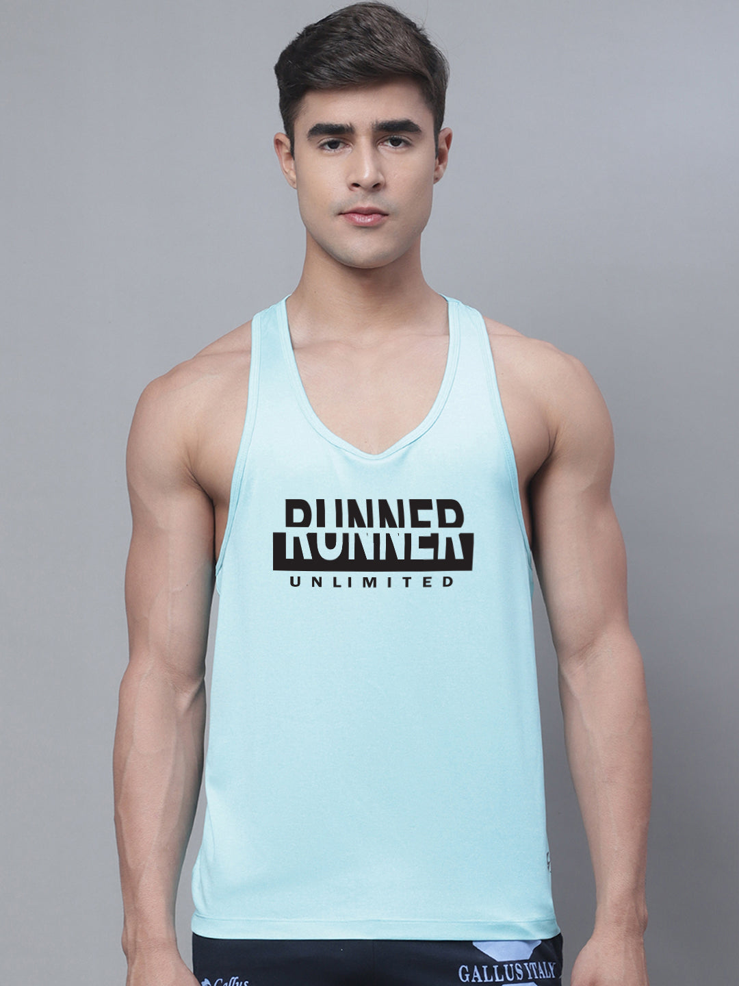 Sports Printed Training Polyster Gym Vest - Friskers