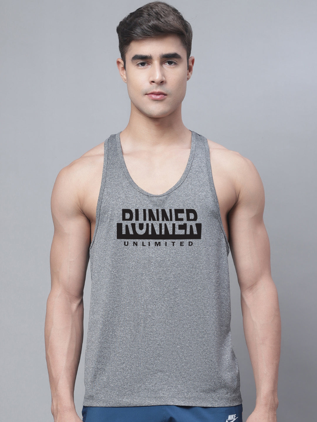 Sports Printed Training Polyster Gym Vest - Friskers