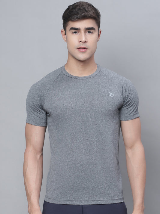 Half Sleeve Round Neck Anti Odour Sports T-shirt - Friskers