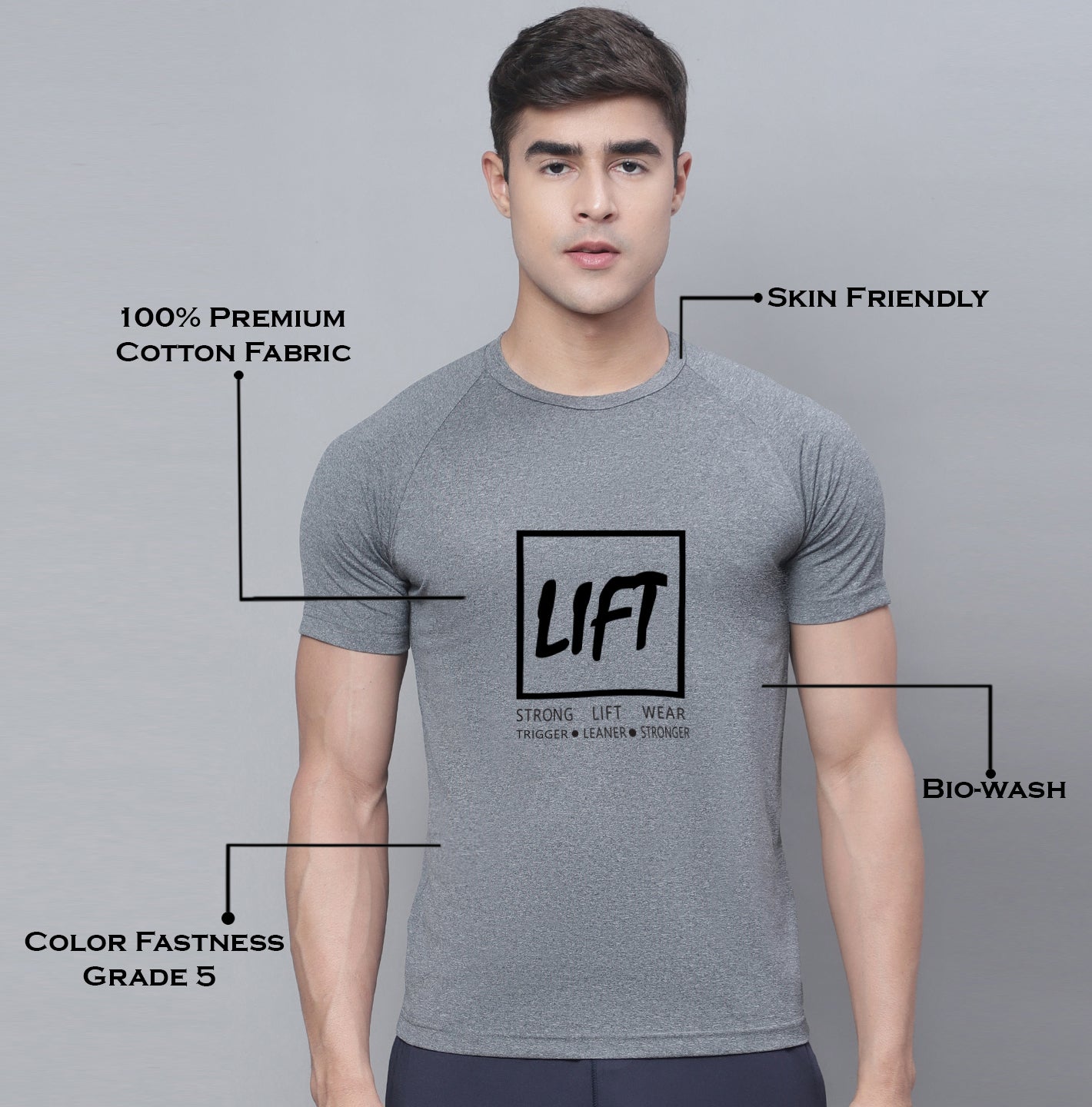 Sports Ultralyte Running Polyester T-Shirt - Friskers