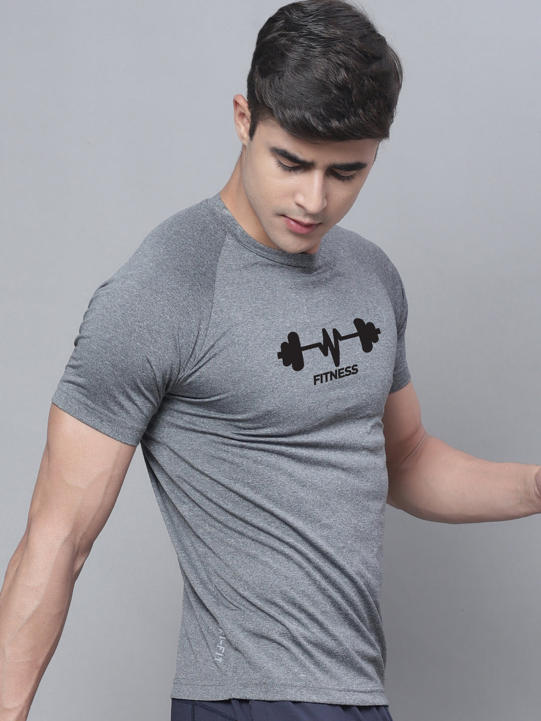 Sports Swift Dry Polyster Gym T-Shirt - Friskers