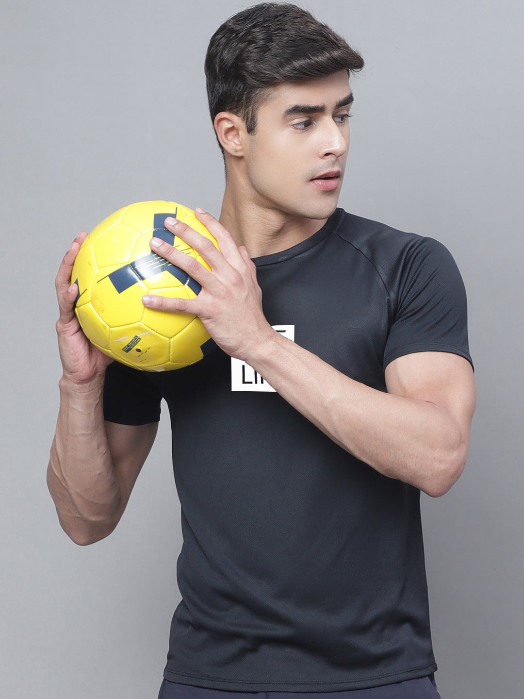 Sports Anti-Microbial Polyster Round Neck T-Shirt - Friskers
