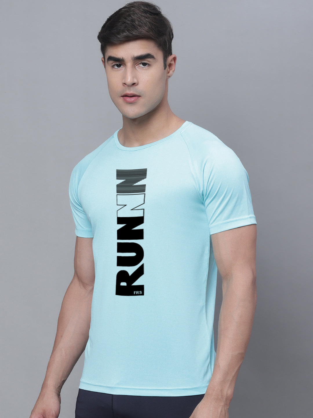 Sports Swift Dry Polyster Gym T-Shirt - Friskers