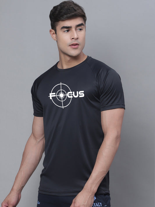 Men Running Rapid Dry Polyster T-Shirt - Friskers