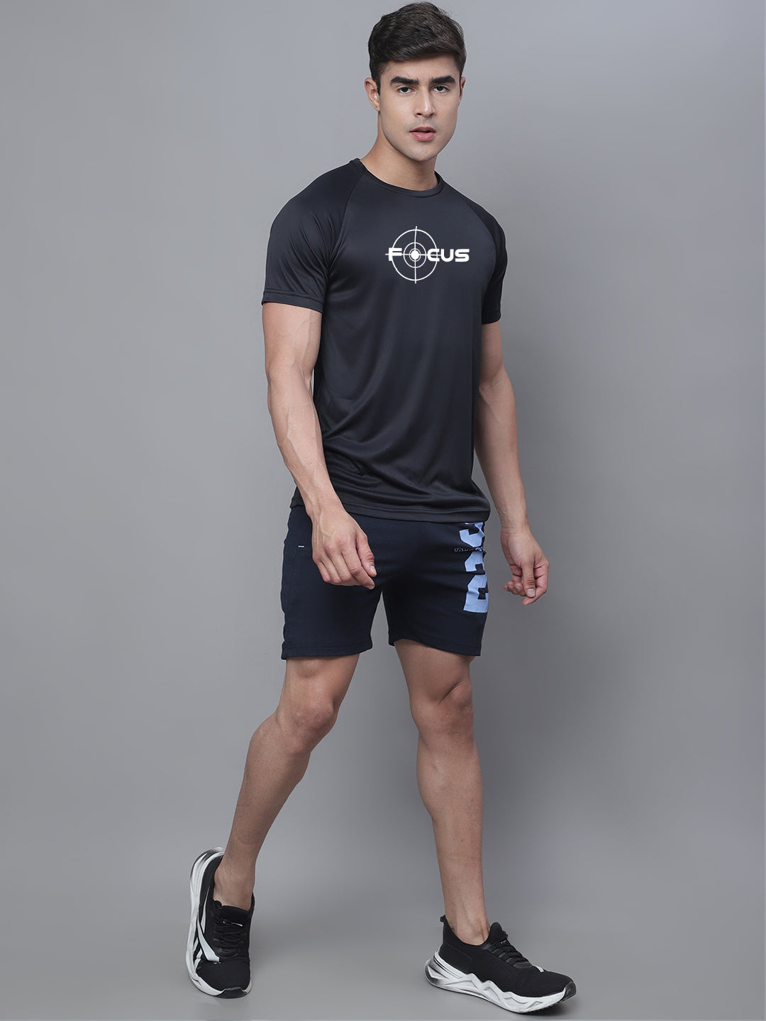 Men Running Rapid Dry Polyster T-Shirt - Friskers