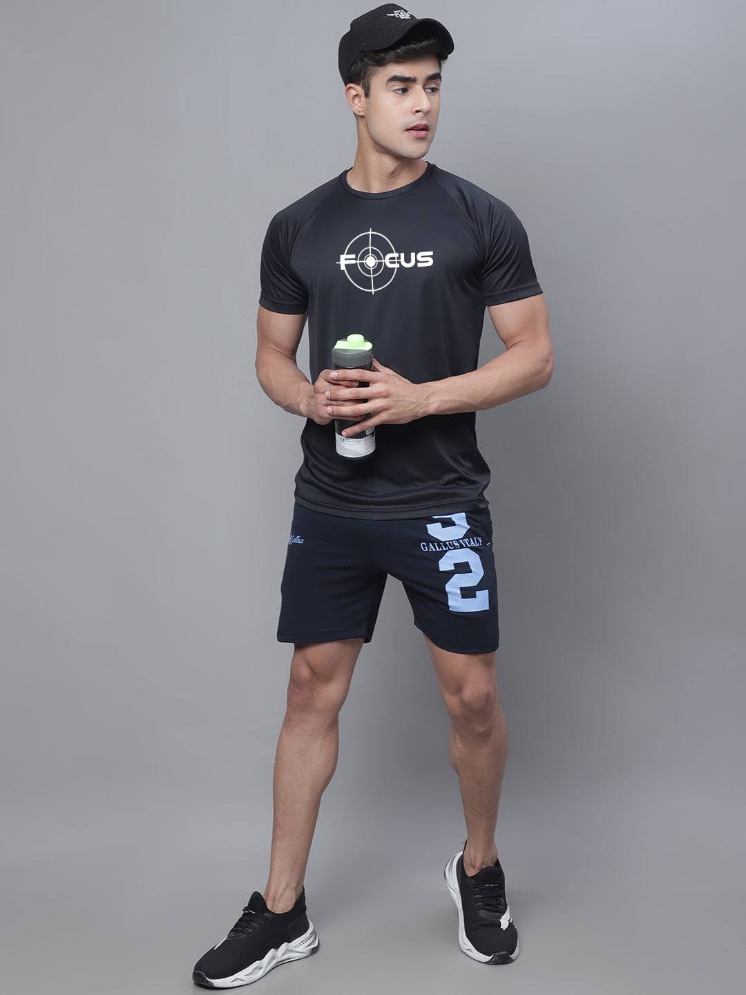 Men Running Rapid Dry Polyster T-Shirt - Friskers