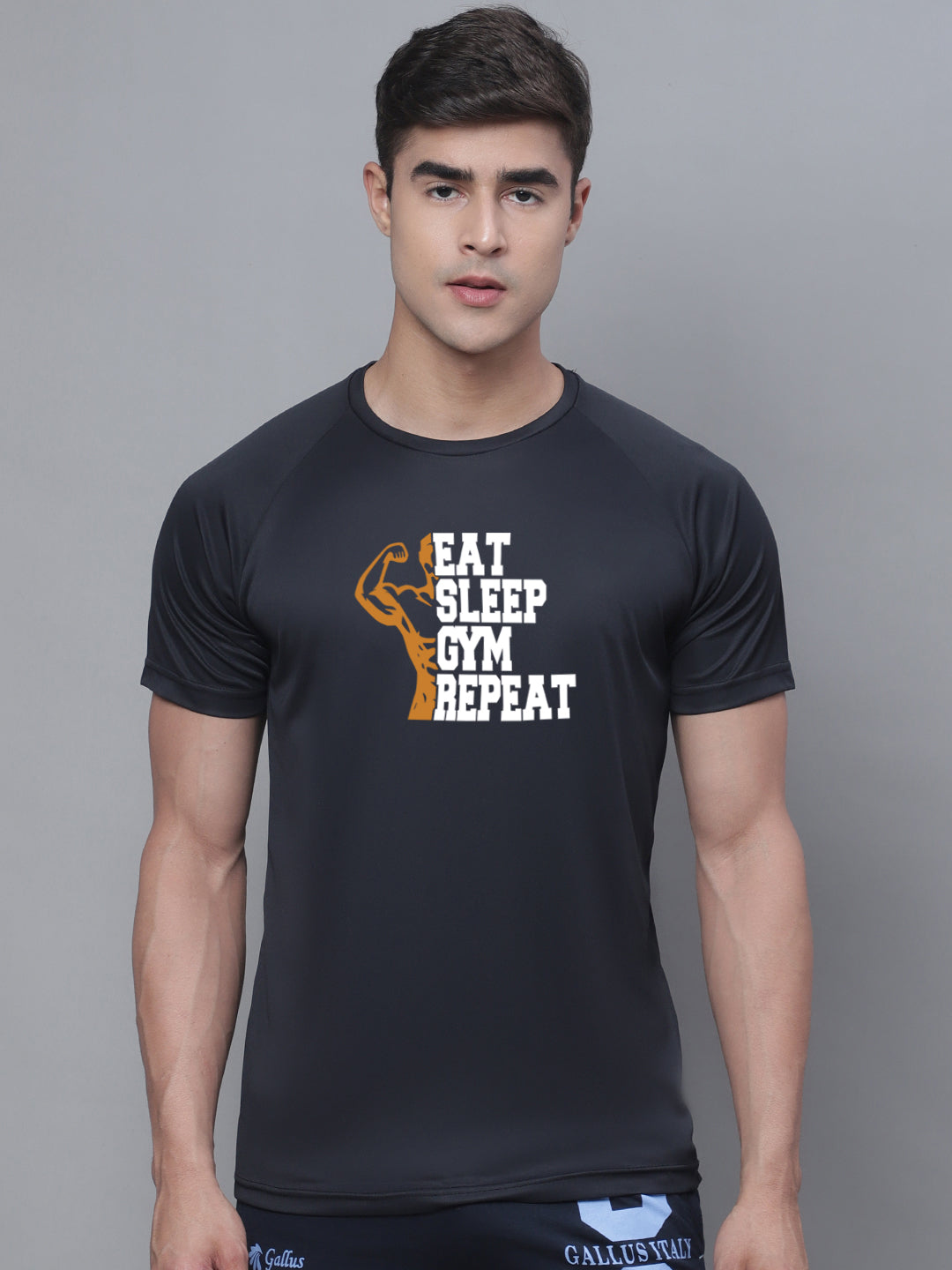 Sports Durable Polyster Round Neck T-Shirt - Friskers