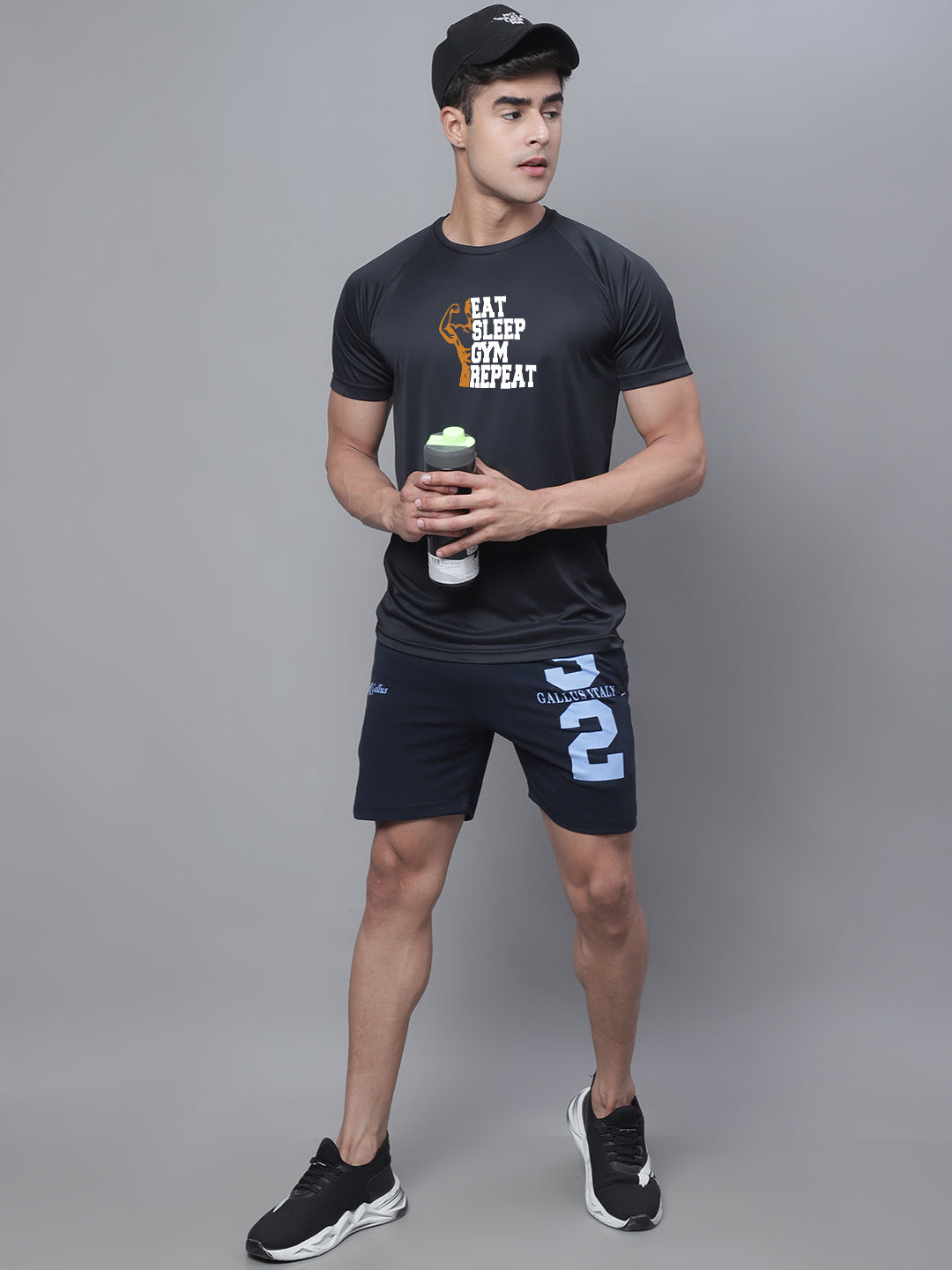 Sports Durable Polyster Round Neck T-Shirt - Friskers