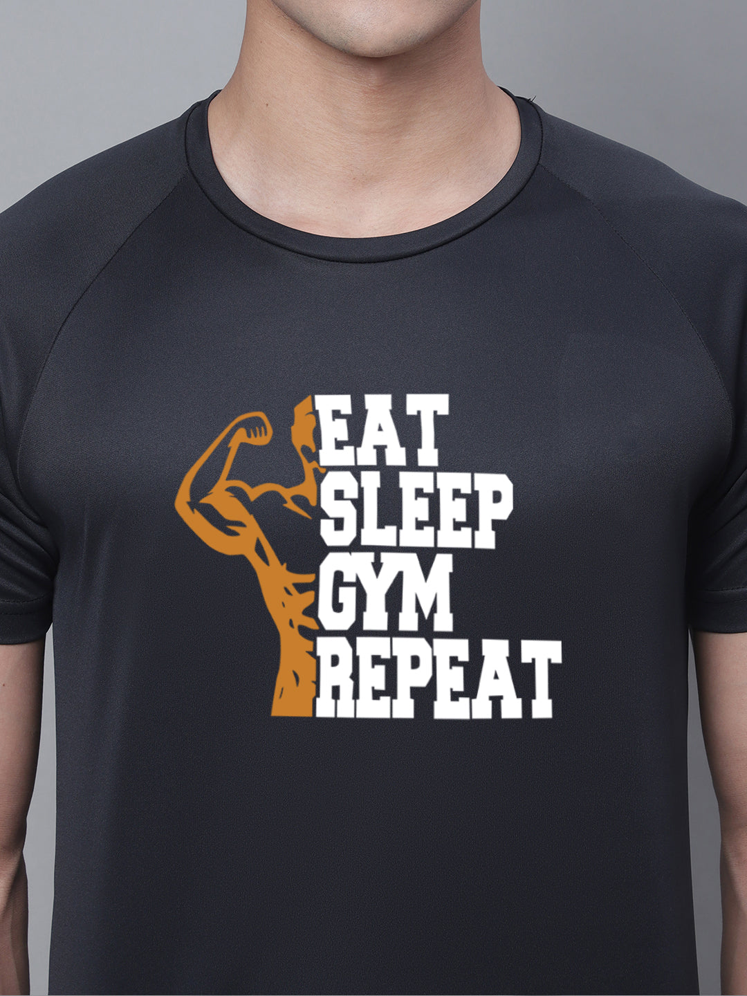 Sports Durable Polyster Round Neck T-Shirt - Friskers