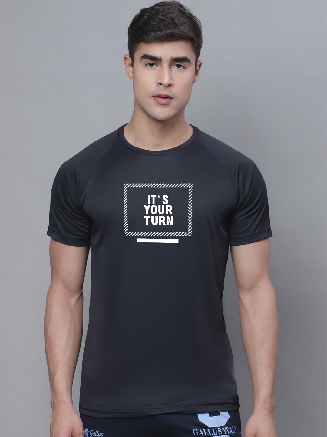 Men Running Rapid Dry Polyster T-Shirt - Friskers