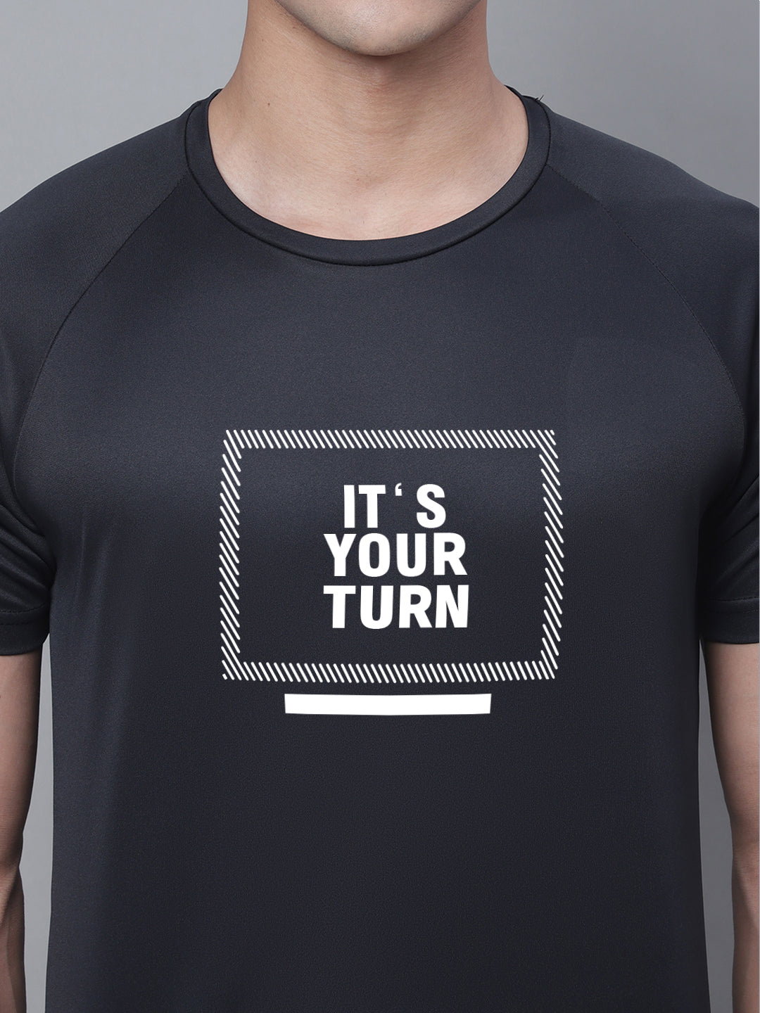 Men Running Rapid Dry Polyster T-Shirt - Friskers